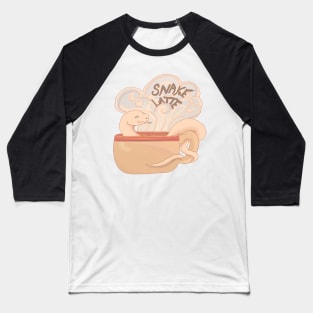 Snake latte Baseball T-Shirt